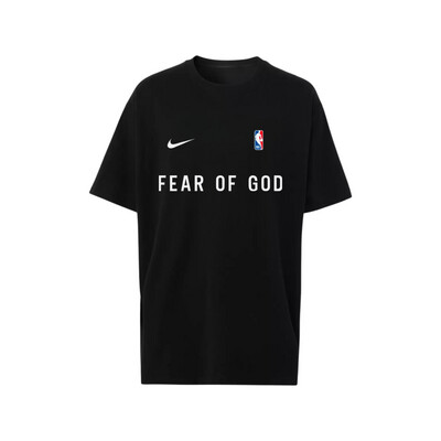 Fear Of God X Nike Warm Up T-shirt Black