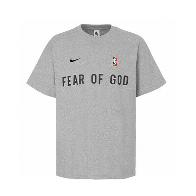 Fear Of God X Nike Warm Up T-shirt Silver