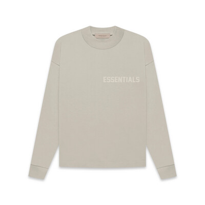 FEAR OF GOD Essentials Long Sleeve T-shirt Smoke