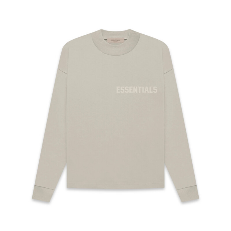 FEAR OF GOD Essentials Long Sleeve T-shirt Smoke