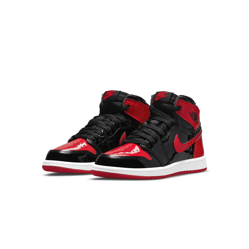 Air Jordan 1 Retro High OG PS &#39;Patent Bred&#39;  Kids