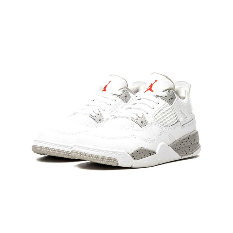 Air Jordan 4 Retro 'White Oreo' Kids Air Jordan 4 Retro 'White Oreo' Kids