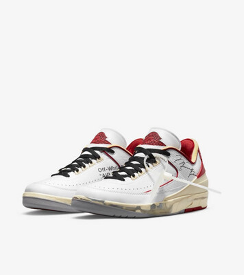 OFF-WHITE  X AIR JORDAN 2 RETRO LOW