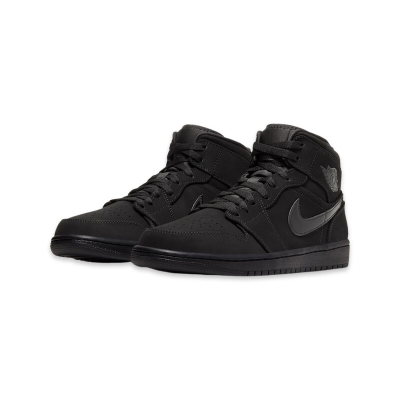 Air Jordan 1 Mid ‘Triple Black’ WMNS Air Jordan 1 Mid ‘Triple Black’ WMNS