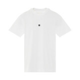 GIVENCHY
4G Logo Embroidered T-Shirt in WHITE