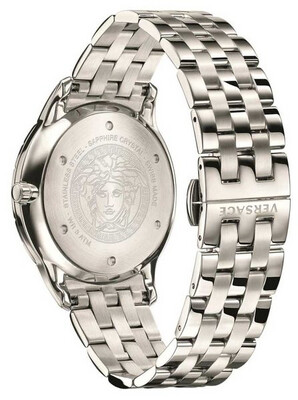 Versace Quartz Swiss Stainless Steel 43mm Watch
