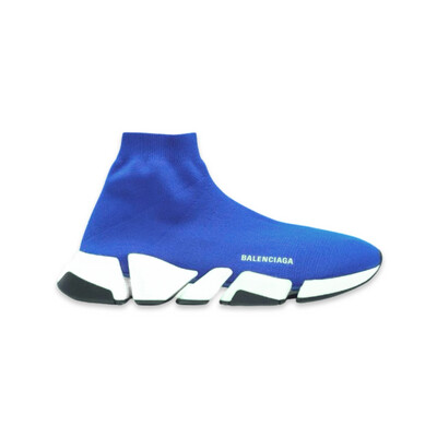 BALENCIAGA Speed 2.0 Blue- White &amp; Black