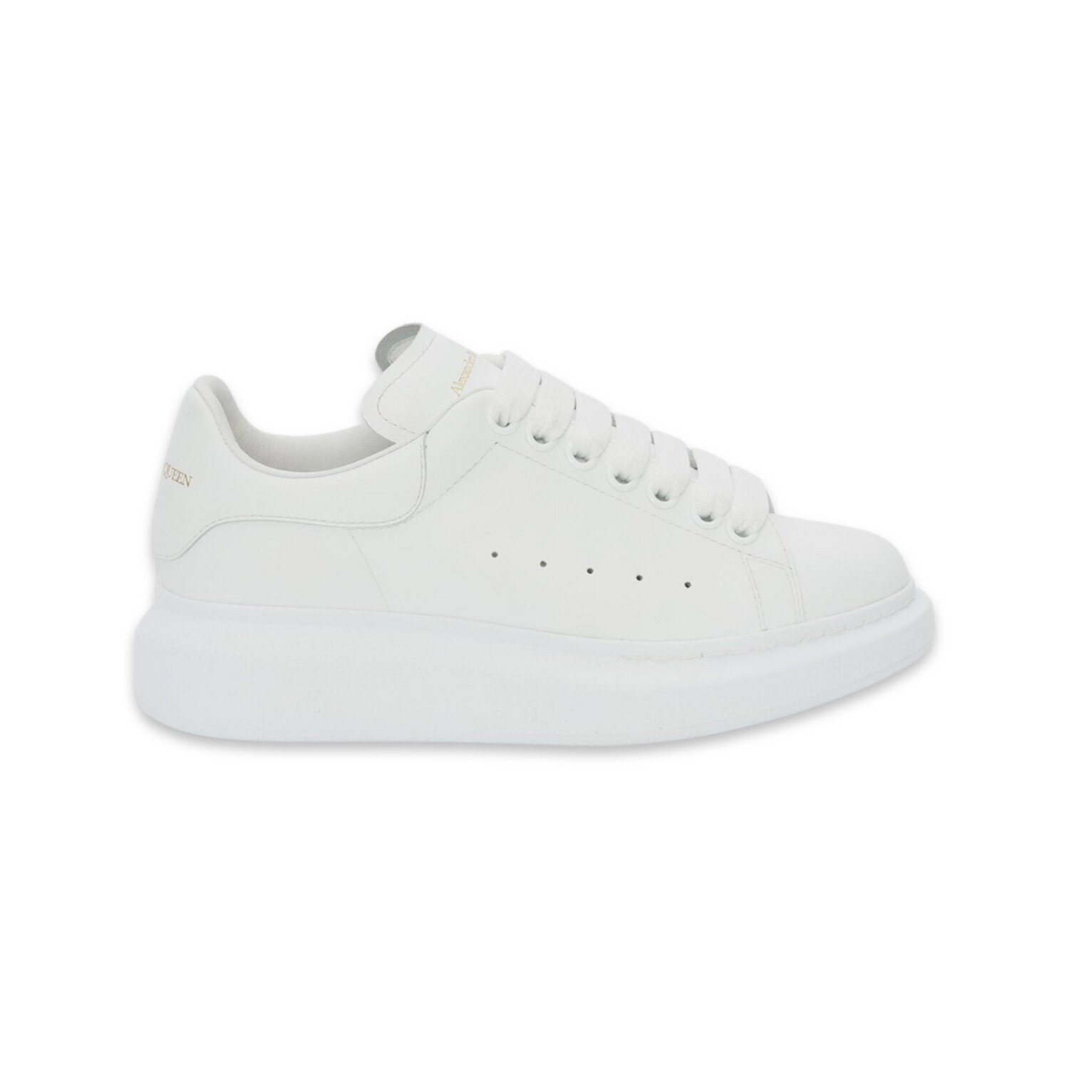 ALEXANDER MCQUEEN RAISED SOLE WHITE SNEAKER WMNS