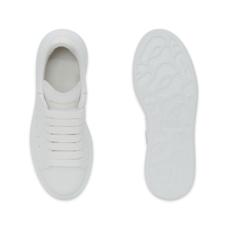 ALEXANDER MCQUEEN RAISED SOLE WHITE SNEAKER WMNS