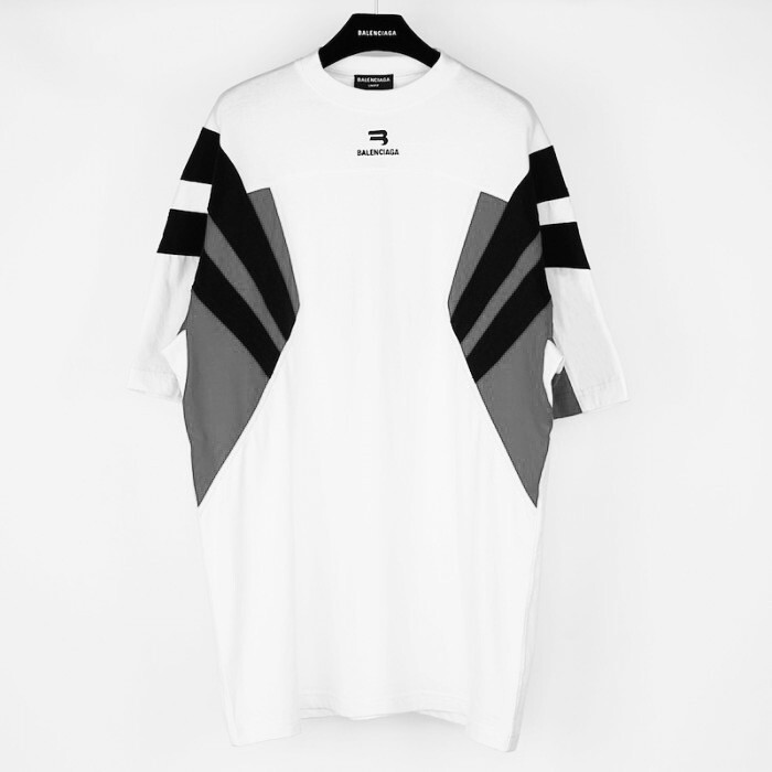 Balenciaga Sporty B Tracksuit T-shirt in White