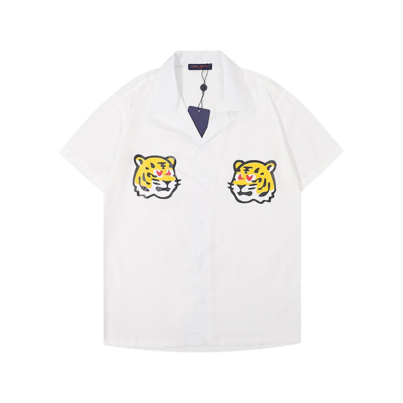 LOUIS VUITTON Cotton Printed Tigers Shirt LOUIS VUITTON Cotton Printed Tigers Shirt