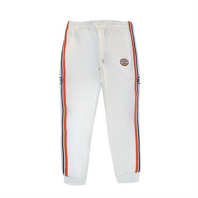 GUCCI GG PATCH TRACK PANT WHITE