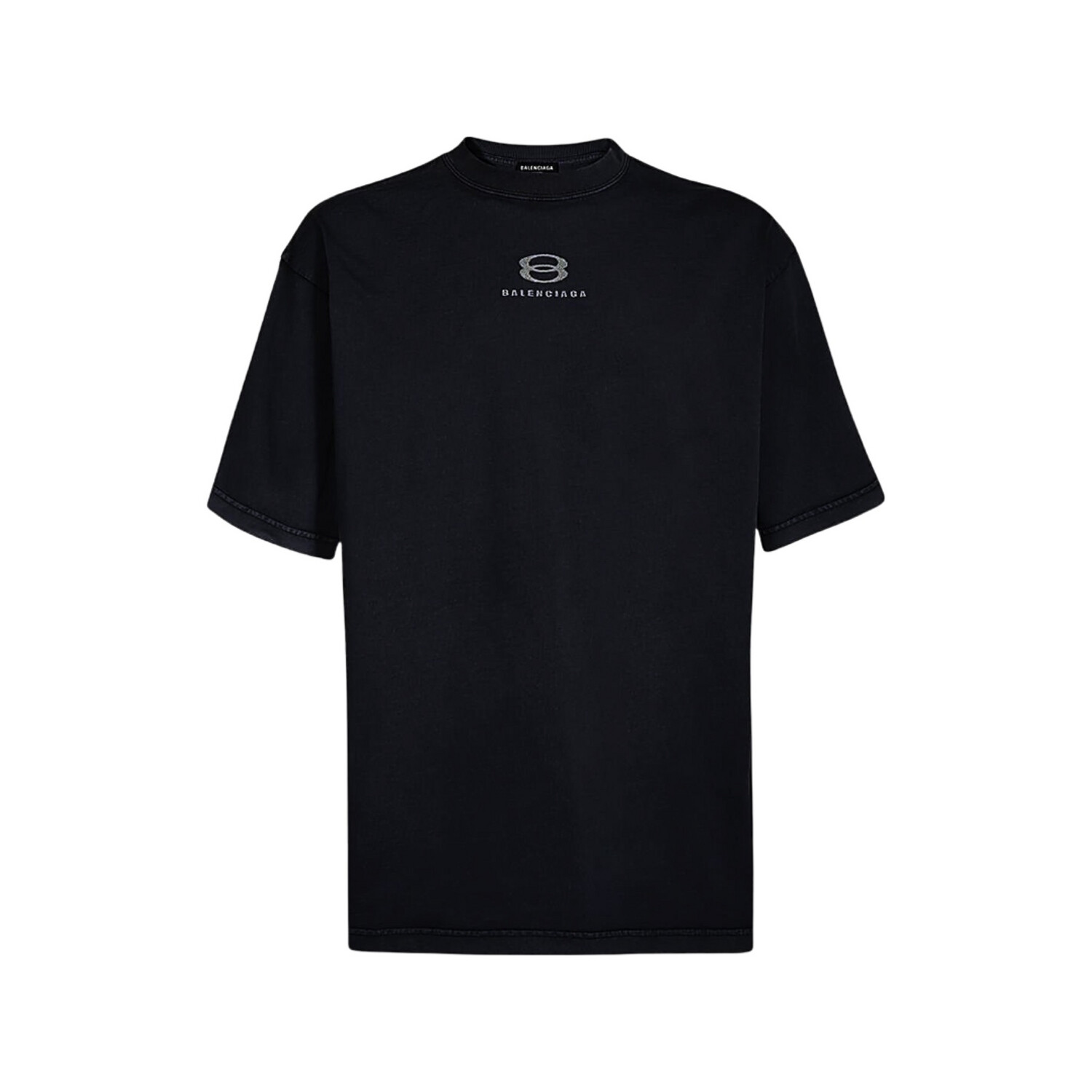 Balenciaga Men&#39;s Unity T-Shirt In Black