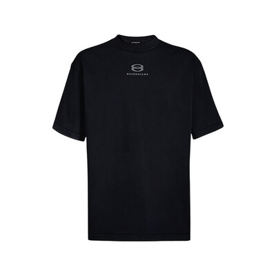 Balenciaga Men&#39;s Unity T-Shirt In Black