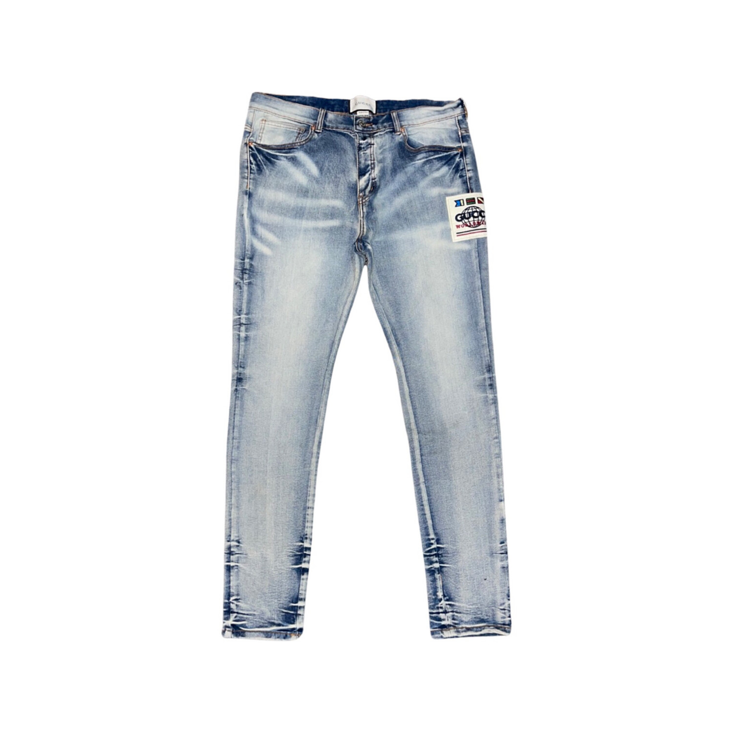 GUCCI Denim Jeans Blue