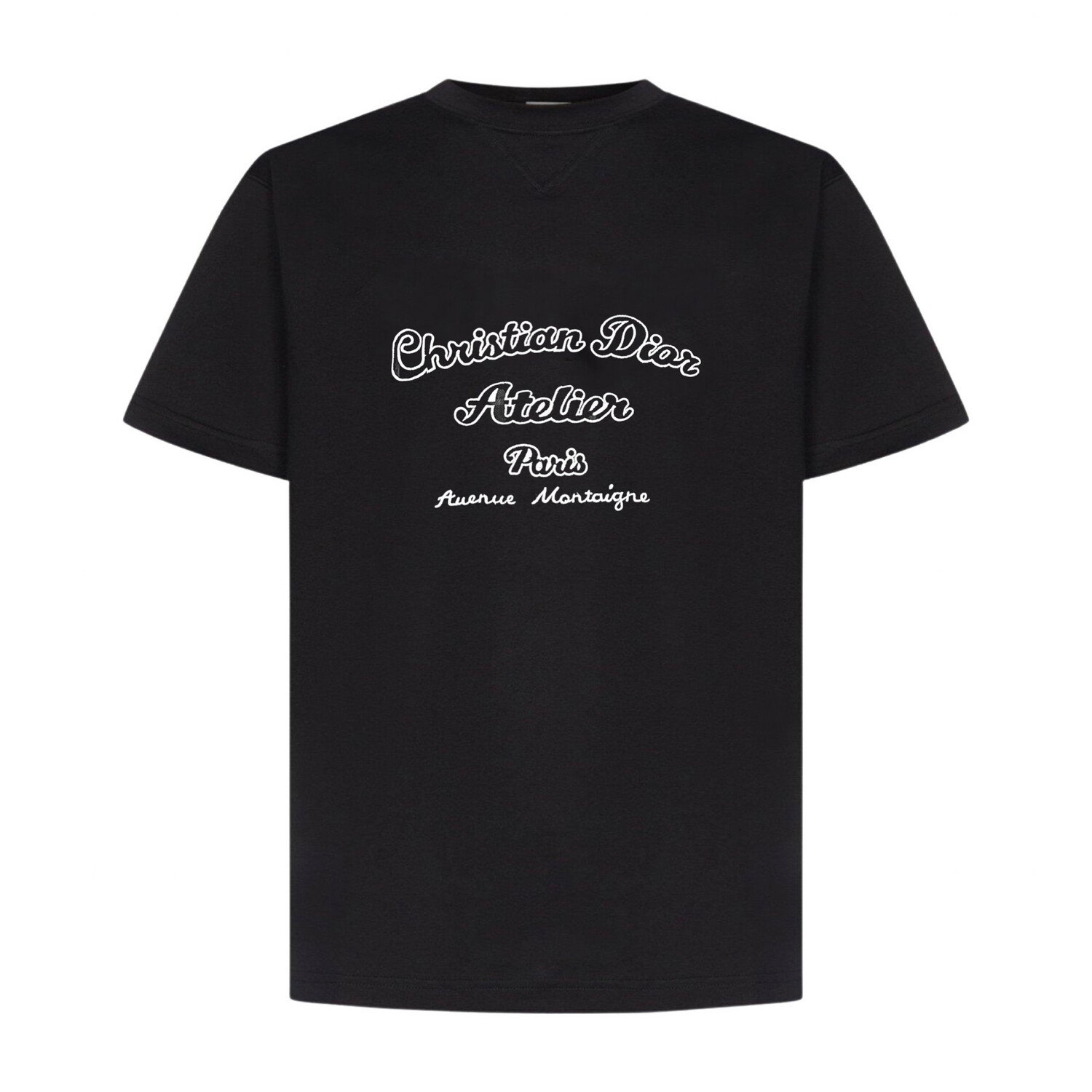 DIOR christian dior atelier paris avenue montaigne t-shirt Black
