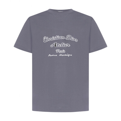 DIOR christian dior atelier paris avenue montaigne t-shirt Grey