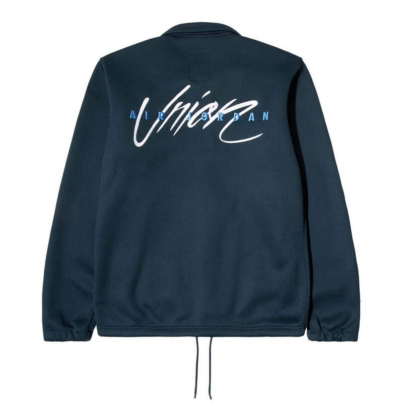 AIR JORDAN X UNION COACH JACKET ARMORY NAVY
