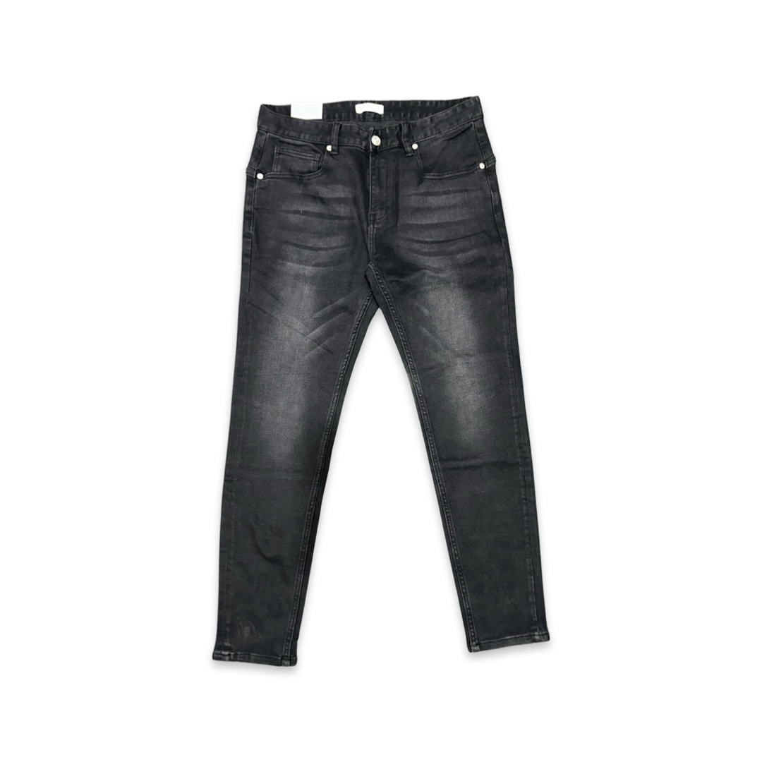 Balenciaga trousers jeans with back logo black