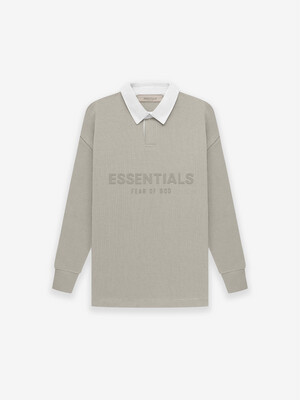 FOG ESSENTIALS Logo-Appliquéd Waffle-Knit Cotton-Blend Polo Shirt Seal