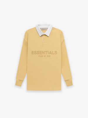 FOG ESSENTIALS Logo-Appliquéd Waffle-Knit Cotton-Blend Polo Shirt Light Tuscan