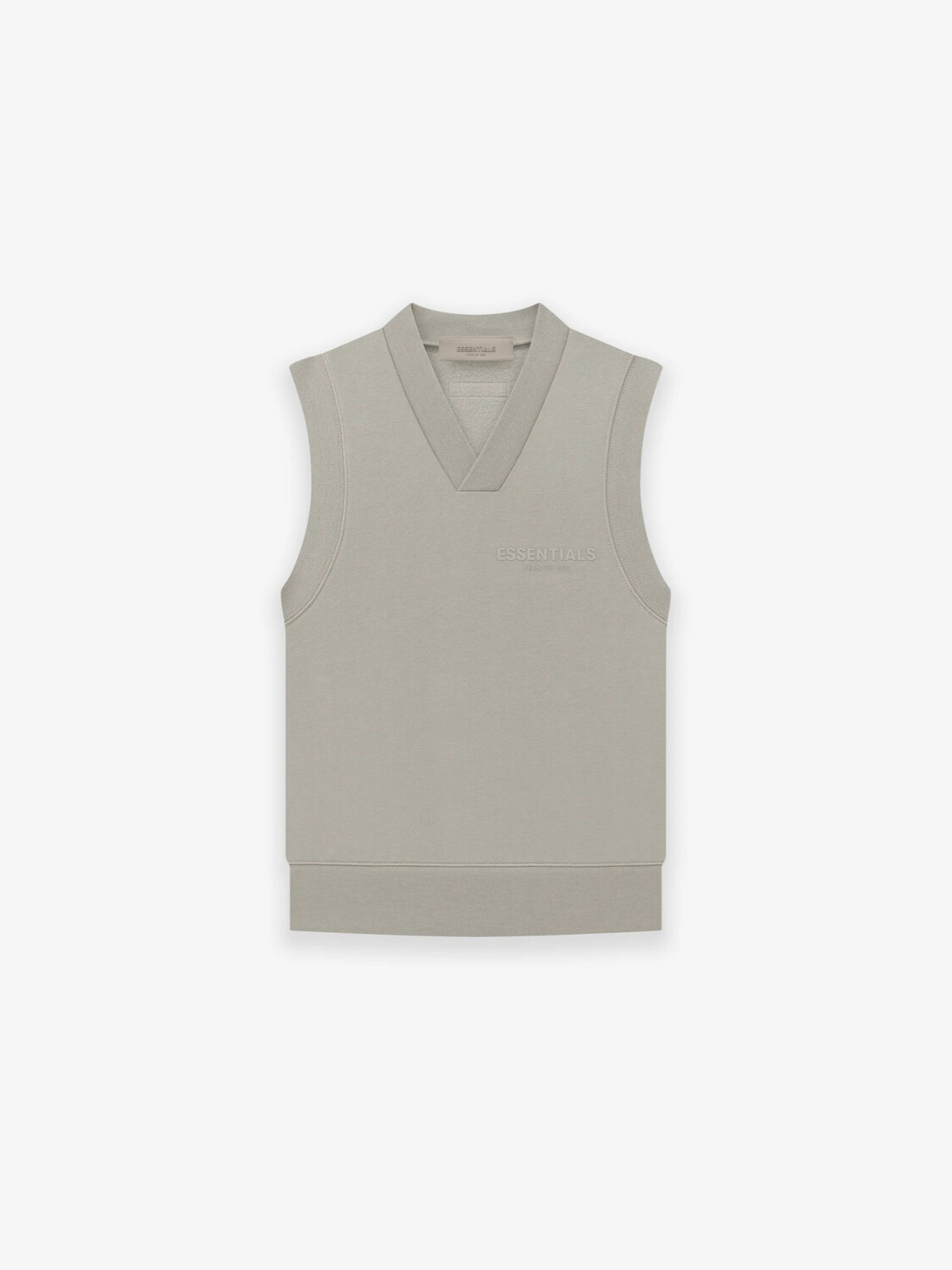 FEAR OF GOD ESSENTIALS PULLOVER V-NECK VEST SEAL