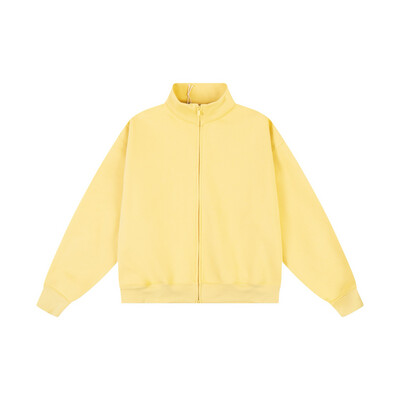 Fear of God Essentials Full Zip Jacket light Tuscan 