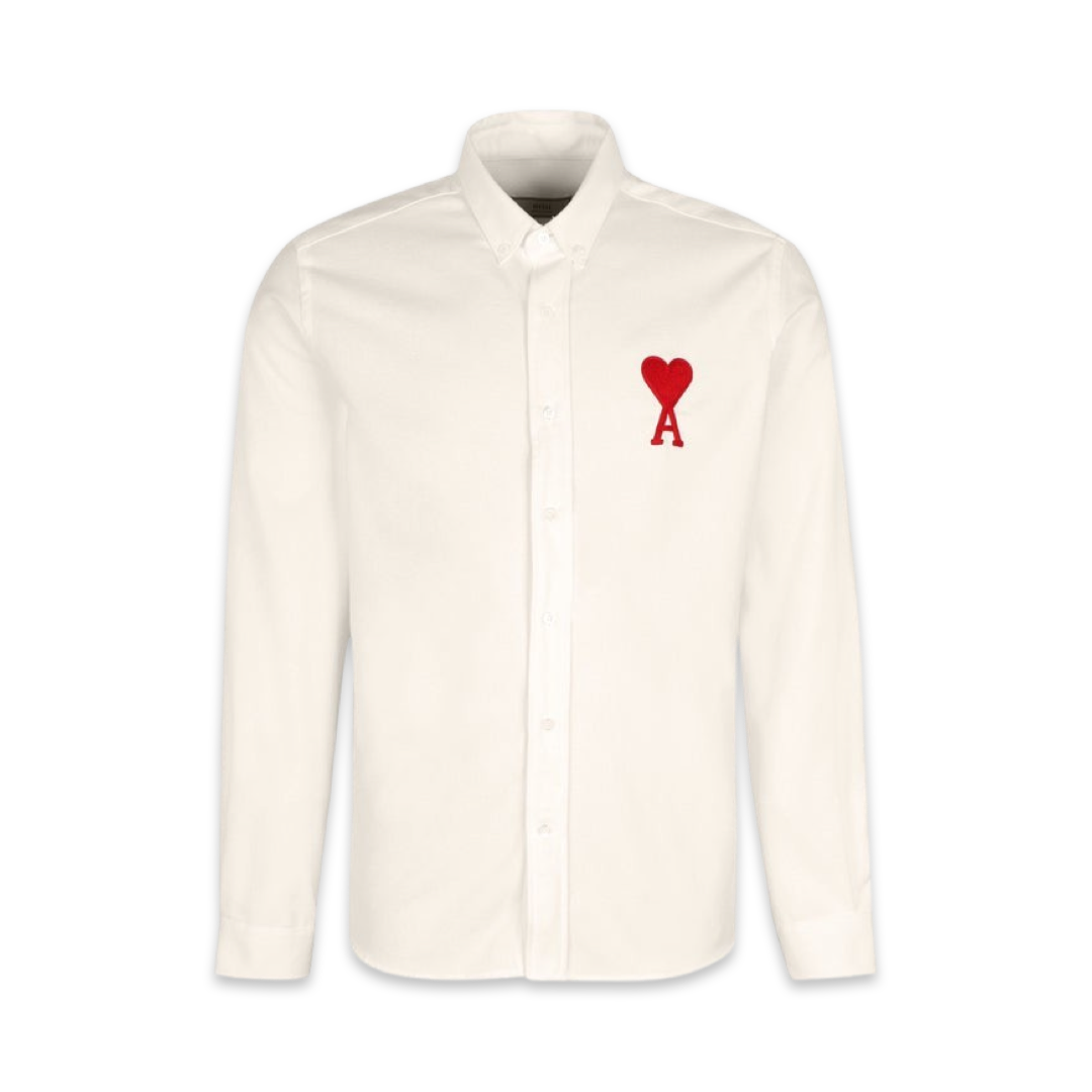 Ami Paris Oxford Shirt white