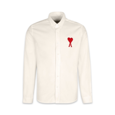 Ami Paris Oxford Shirt white