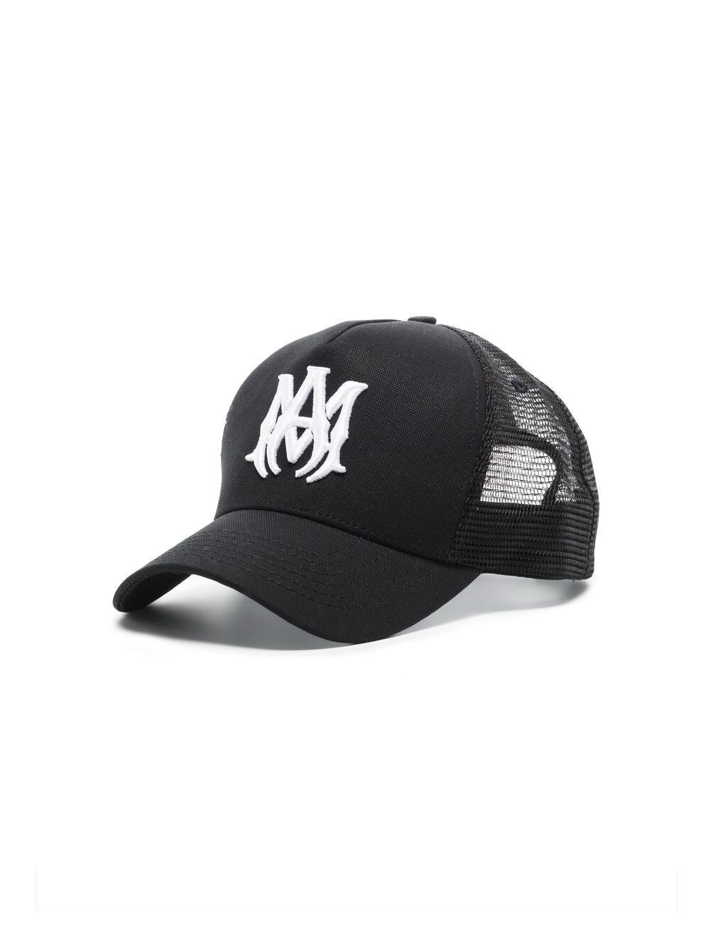 Amiri MA Trucker Hat in Black