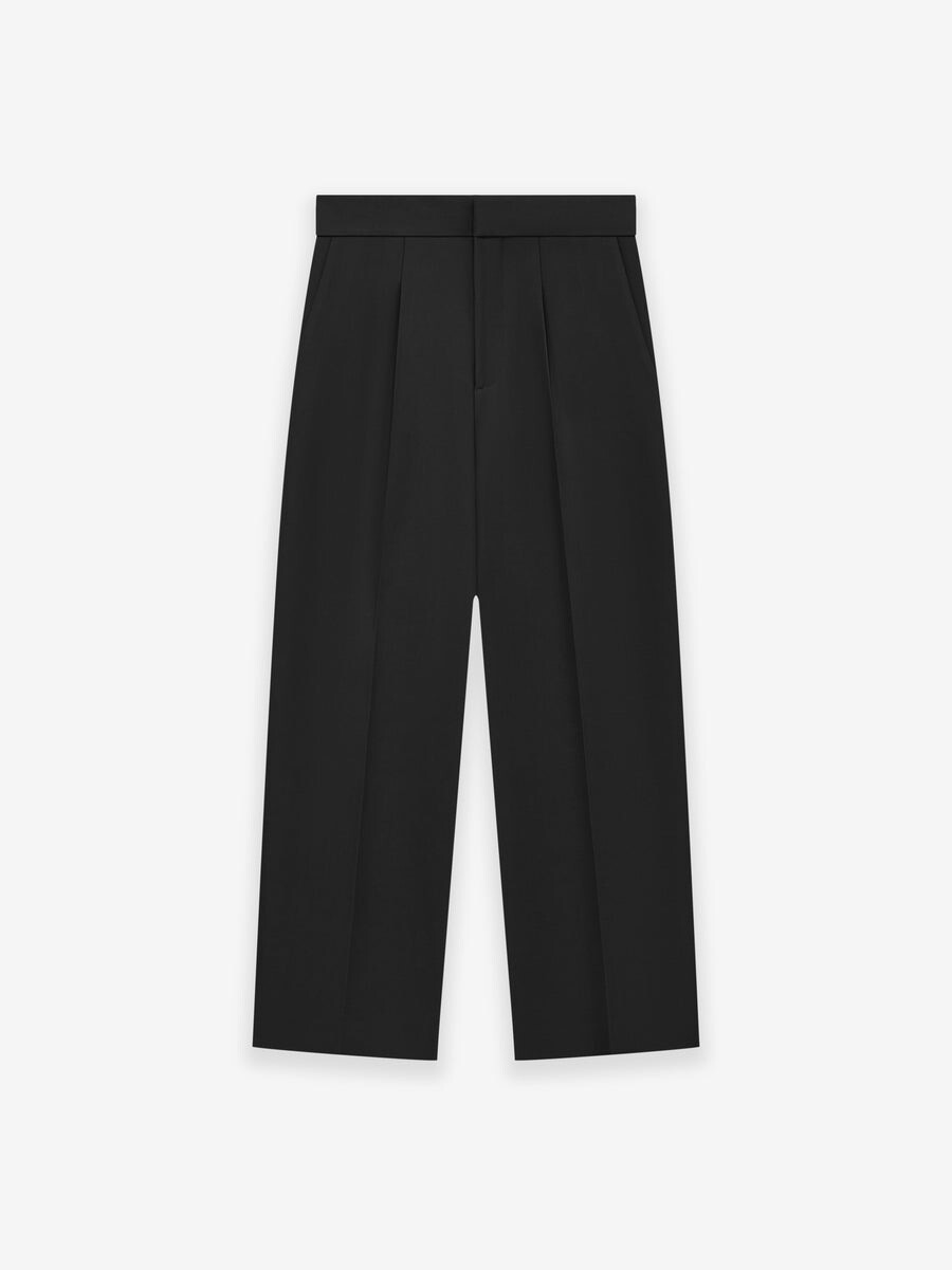 FOG Wool Gabardine Tapered Trouser