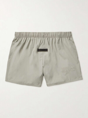 FOG ESSENTIALS Logo-Appliquéd Stretch-Shell Drawstring Shorts