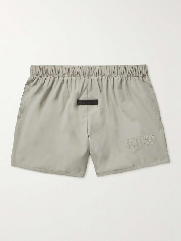 FOG ESSENTIALS Logo-Appliquéd Stretch-Shell Shorts