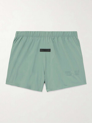 FOG ESSENTIALS Logo-Appliquéd Stretch-Shell Drawstring Shorts