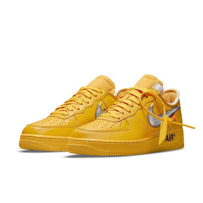 Off-White x Nike Air Force 1 Low “University Gold”