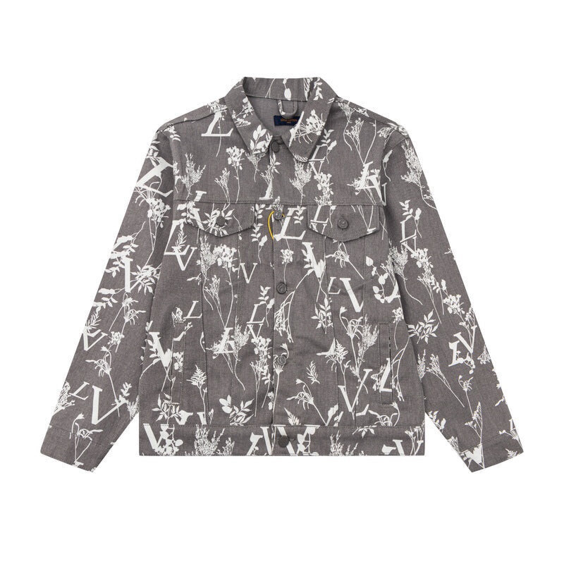 LOUIS VUITTON DNA Leaf Denim Jacket