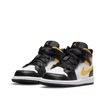 Air Jordan 1 Retro White Pollen Black kids