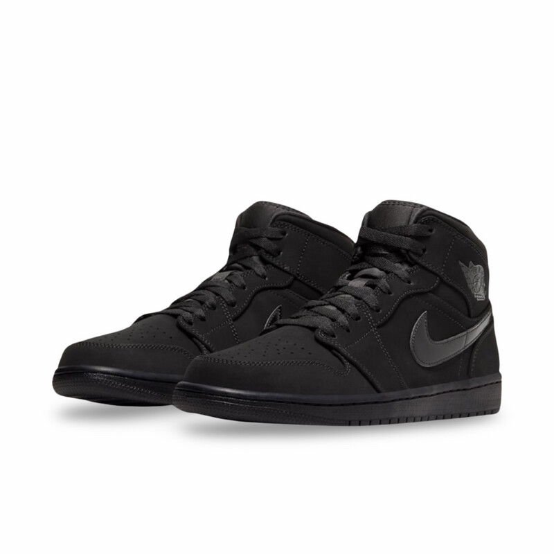 Air Jordan 1 Mid ‘Triple Black’ Kids Air Jordan 1 Mid ‘Triple Black’ Kids