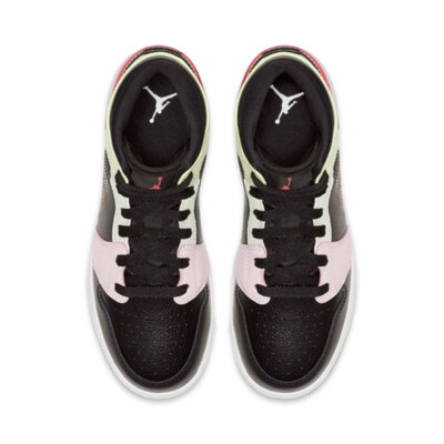 Air Jordan 1 Mid SE (GS) &quot;Black Glow&quot; kids