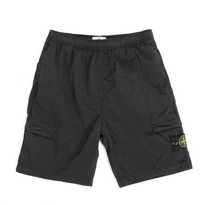 tone Island Nylon Metal Bermuda Shorts Black