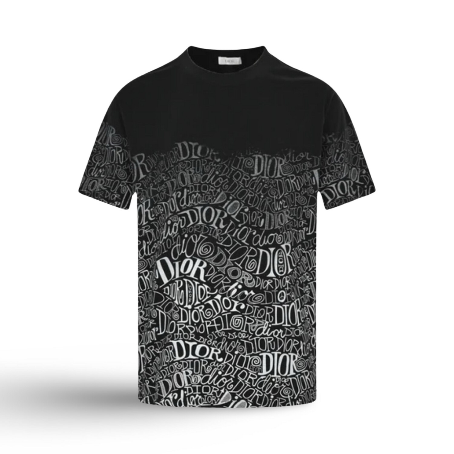 Christian DIOR Gradiente T-Shirts Black