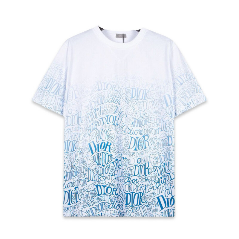 Christian DIOR Gradiente T-shirt White Christian DIOR Gradiente T-shirt White