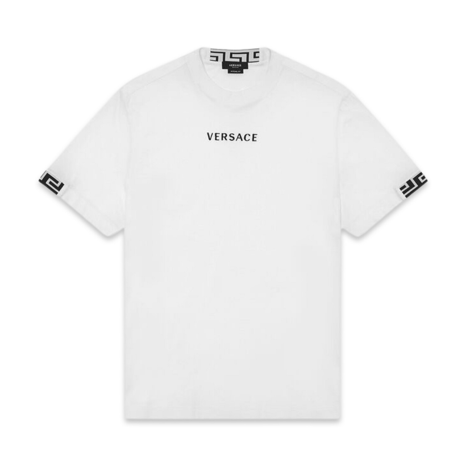 Versace LOGO EMBROIDERED T-SHIRT White