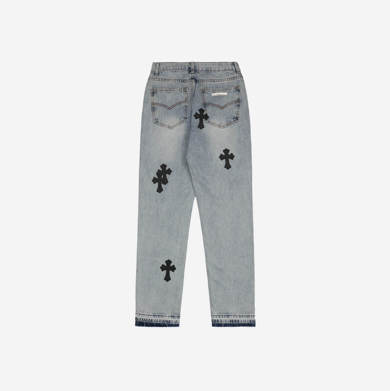Chrome Hearts Appliqué Denim Jeans