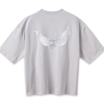 Yeezy Gap Engineered by Balenciaga Dove 3/4 Sleeve Tee 'Silver'