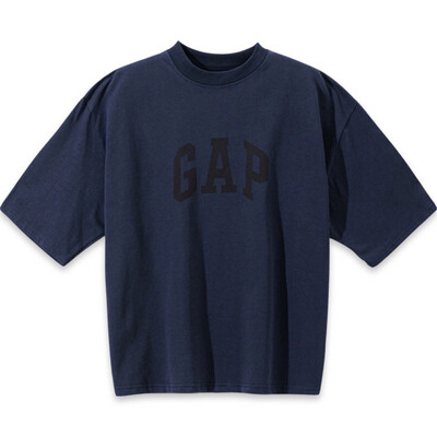Yeezy Gap Engineered by Balenciaga Dove 3/4  Tee &#39;Dark Blue’