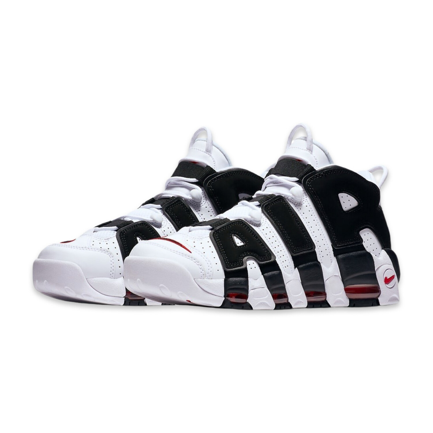 Nike Air More Uptempo PE White Black Varsity Red 4
