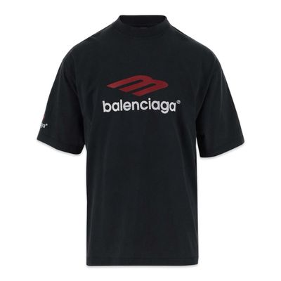 Balenciaga 3B SPORTS ICON Black T-SHIRT