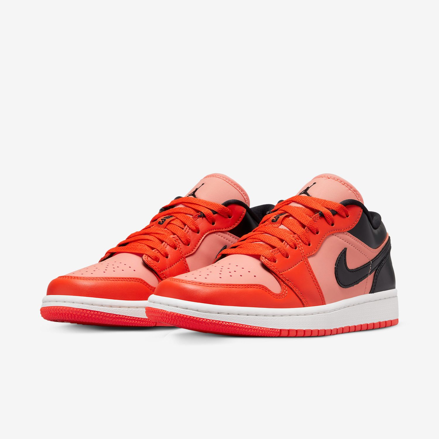 AIR JORDAN 1 LOW SE WMNS RUSH ORANGE BLACK