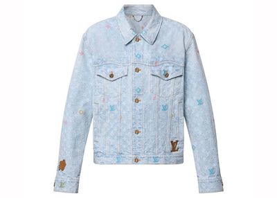 Louis Vuitton By Tylor Monograms Denim JKT Washed Indigo
